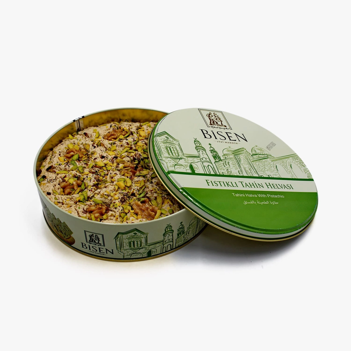 Cevizli Fıstıklı Helva (Teneke Kutu) - 1500 gr