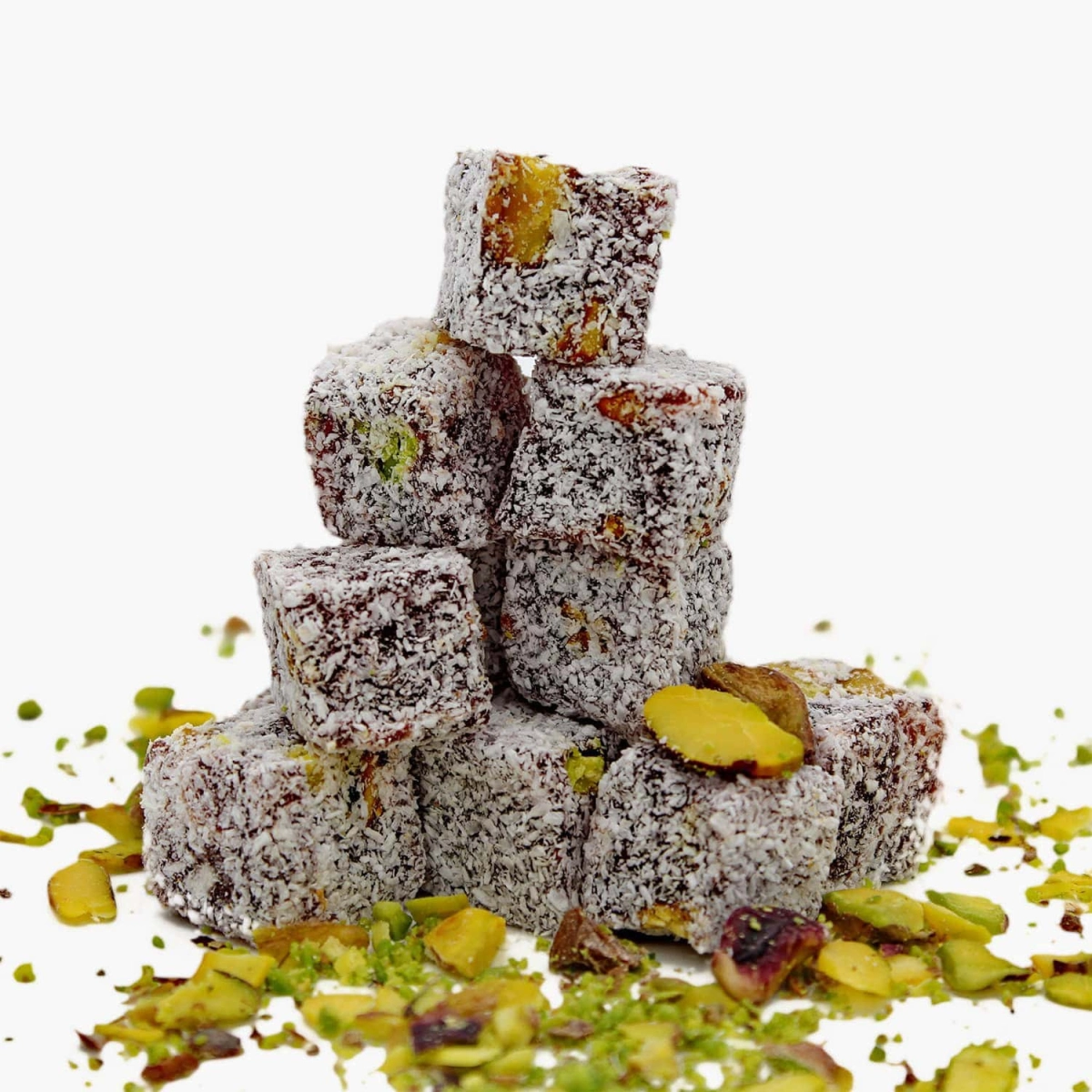 Hindistan Cevizli Çiftte Kav. Lokum - 500 gr